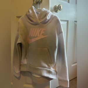 Nike Light Pink Hoodie with Logo